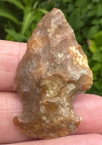 EDGEFIELD FLORIDA ARTIFACT ARROWHEAD KNIFE KILLER AUTHENTIC RELIC translucent - Picture 1 of 11