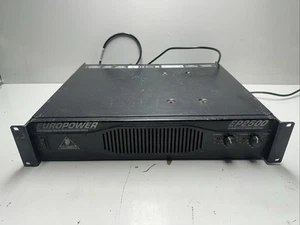 Behringer EuroPower EP2000 2x1200 Watts Power Amplifier Untested - Picture 1 of 7