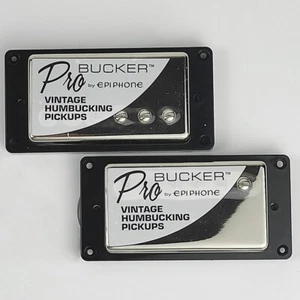 Epiphone Classic ProBucker HUMBUCKER Chrome  Pickups 5 Wire Fit SG LP - Picture 1 of 2