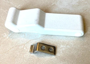 Southco Flexible Over-center Draw Latch SS Concealed Keeper, White, C7-10-02 - Picture 1 of 5