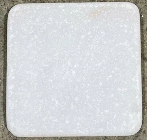 Tile Snow Sparkle White Natural Stone Wall Shower About 4x4 1000 Tiles T-84-1 - Picture 1 of 9