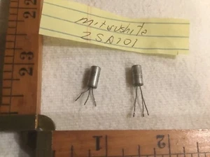 Two Vintage Matsushita 2SA101 Germanium Transistor ECG158 Used Pull - Picture 1 of 2
