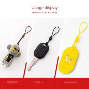 Nylon Rope 8-shaped Elastic Rope Plastic Anti Loss Rope New Key Ring - Photo 1 sur 22