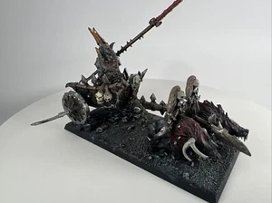 Chariot With Hounds Metal Daemons Chaos Khorne Warhammer Fantasy Old World F3 - Picture 1 of 13