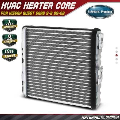 Novo núcleo de aquecedor HVAC para Nissan Quest Saab 9-3 1999-2002 900 1997-1998 alumínio - Imagem 1 de 4