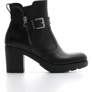 SCARPE TRONCHETTO STIVALE DONNA NERO GIARDINI A807062D PELLE 100 ORIGINALE AI - Picture 1 of 1