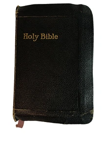 THE HOLY BIBLE KJV Self-Pronouncing 1940s Winston Company National Bible Press - Picture 1 of 21