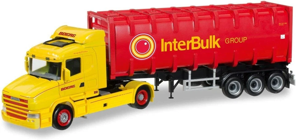 Herpa  Scania Hauber Bulkcontainer, Boere, IBC NL 1/87 H0 305273 - Immagine 1 di 1