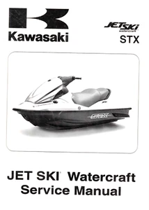 OEM Genuine Kawasaki Dealer/Owners Service/Repair Manual Jet Ski STX-15F 2009 - Imagen 1 de 2