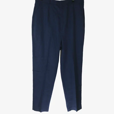Lord Isaacs Sport Womens Regular High Rise Casual Blue Dress Pants Size 34 X30 - Image 1 of 4