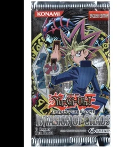 Yugioh 2017 Invasion of Chaos Legacy Booster Pack English Sealed Unlimited Ed - Picture 1 of 2