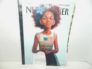 THE NEW YORKER  Nov. 23, 2020  cover: "Election Results" by Kadir Nelson - Imagen 1 de 4
