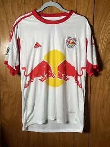 MLS Adidas NY Red Bulls Soccer Football Jersey Sz Medium World Cup - Picture 1 of 6