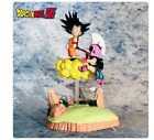 Son Goku und Chichi auf Wolke Dragon Ball Anime Figur Statue Modell Sammler 9cm