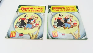 Popeye Goes on a Picnic by Crosby Newell Paperback 1986 and Hardcover 1980 - Picture 1 of 22