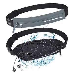 2 PCS Slim Running Belt Fanny Pack Phone Holder Runners Pouch Waist Pack - Picture 1 of 7