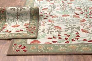 New Adeline Multi Traditional Non Slip Old Style Handmade Without Tariff & Duty - Picture 1 of 23