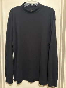 ProTour Golf Mock Turtleneck XL Black Super Soft! - Picture 1 of 3