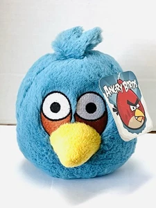 Peluche Angry Birds Blue Jay Bird 7 pulgadas 2010 Commonwealth nuevo tiene etiquetas - Imagen 1 de 7