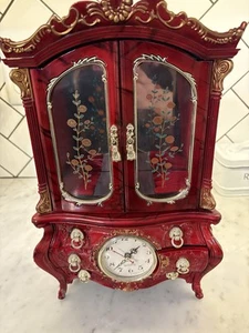 Vintage Asian Theme Jewelry Music Box - Plays Beethoven’s  Fur Elise - Very Rare - Picture 1 of 7