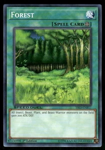 Forest SS03-ENB17 Speed Duel Decks: Ultimate Predators 1st Edition - Afbeelding 1 van 2