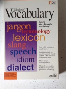 Windows Vocabulary 1200 Words You Should Know CIB Big Box 1993 - Picture 1 of 3