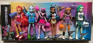 Monster High Muñecas Ghoul Spirit Juego de 6: Toralei Draculaura Clawdeen Deuce + 2 - Imagen 1 de 8