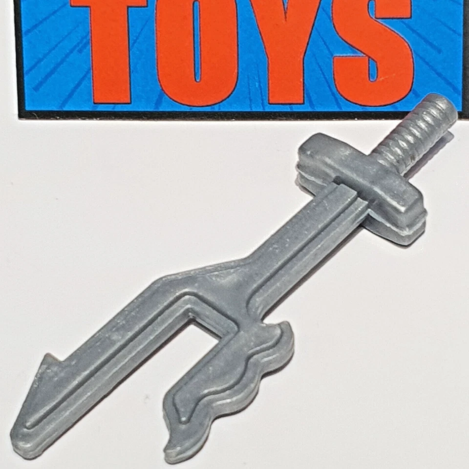 Remco Robot Renegades Diotrax SWORD 1982 #37 gray silver weapon accessory - Image 1 of 4