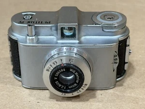 Cámara subminiatura Kunik Walter Petitux IV con 25 mm Will Wetzlar Wilon - Rara - Imagen 1 de 9