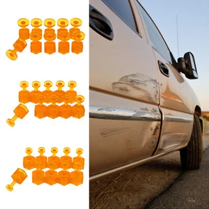 10Pcs Car Dent Puller Sheet Glue Pulling Tabs Bodywork Repair Tool - Picture 1 of 15