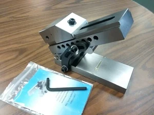 100mm (2 Rollers Distance) Metric Sine Vise, 3"(W)x4"(H)x7-1/2"(L), #SINE-VM - Picture 1 of 5