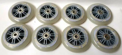 FILA Rollen 100MM/84A WHEELS milky Race Inline Rollen Speed mit Lager RB, K2