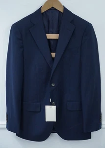 Blazer Hombre Suitsupply Lazio Lana Pura S110 Azul Reda Talla 106 EU54L UK/US44L - Imagen 1 de 8