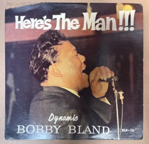 DYNAMIC BOBBY BLAND HERE'S THE MAN! DUKE RECORDS 1974 US PRESS REISSUE EX/VG+ - Picture 1 of 2