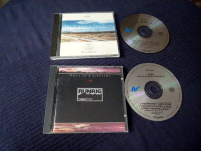 2 CDs Runrig - The Cutter & The Clan (1987) & LIVE (1988) | 20 Songs - Bild 1 von 3