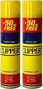 Clipper Universal High Quality Butane Gas Lighter Refill Fluid Fuel 300ML - Picture 1 of 5