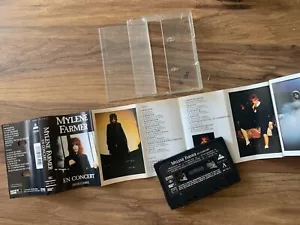 Mylène MYLENE Farmer IN Concert EN CONCERTO USED ORIGINAL casette cassette - Picture 1 of 2