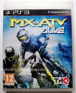 jeu MX vs ATV ALIVE pour PLAYSTATION 3 francais PS3 course moto quad COMPLET #01 - Imagen 1 de 1