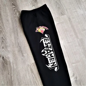 Vintage 1991 Testament Sweatpants Vtg 90s Thrash Heavy Metal Tour Band Merch L - Picture 1 of 11
