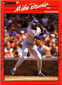 1990 Donruss - #552 Mike Davis - Picture 1 of 2