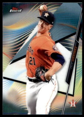 2020 Topps Finest #90 Zack Greinke - Image 1 of 2