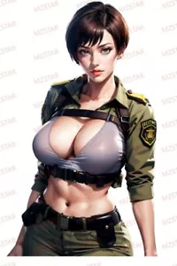 resident Evil style Rebecca Chambers waterproofing glossy sticker decal G - Picture 1 of 1