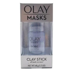 Olay Masks Pore Detox Black Charcoal Clay Stick Face Mask 1.7oz Deep Clean - Picture 1 of 6