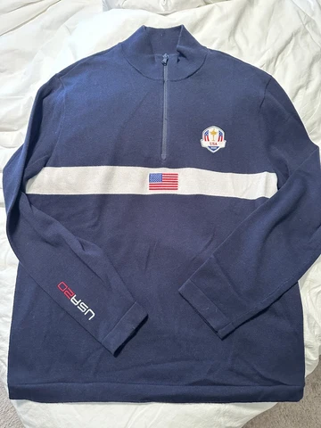 Ryder Cup 2020 RLX Ralph Lauren USA Team Issued SWEATER Size Large (L) SOLD OUT Cover