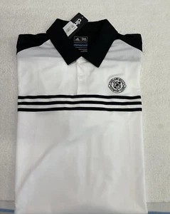 Adidas Herren Large Clima Cool mit Oakland Hills CC Logo Golfshirt Neu mit Etikett - Bild 1 von 6