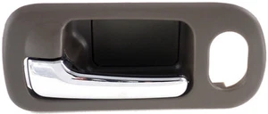 Front Left Sedan Taupe & Chrome Interior Door Handle (Dorman# 82202) - Foto 1 di 3