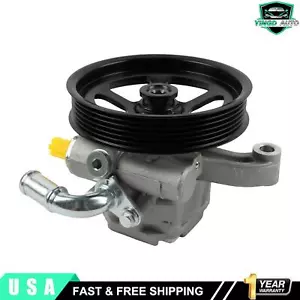 Power Steering Pump w Pulley for Buick Enclave 2008-2013 GMC Acadia 2007-2013 - Picture 1 of 9
