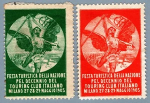 ER5702 - Milan 1905 Anniversary of Italian Touring Club - couple - Picture 1 of 1