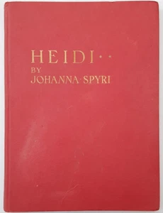 HEIDI by Johanna Spyri Adprint London Hardcover 1956 illustrations Clarke - Imagen 1 de 7