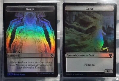 Magic - Kopie / Geist - Token/Foil - Commander Legends: Extras - DE/NM - Bild 1 von 3
